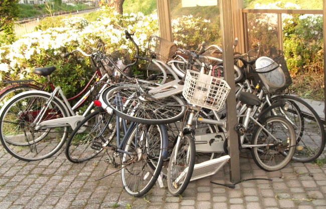 名古屋市・愛知県の放置自転車無料回収はお任せください！